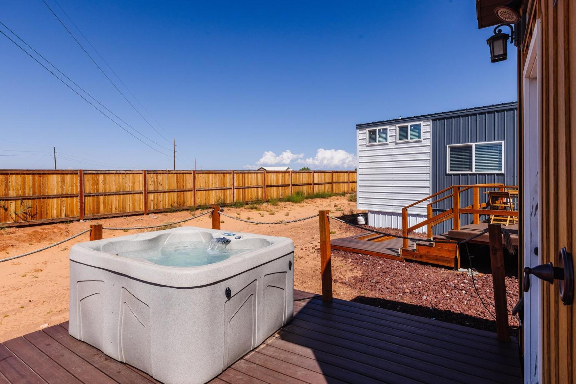 Desert Oasis Tiny Home Apple Valley Exteriér fotografie